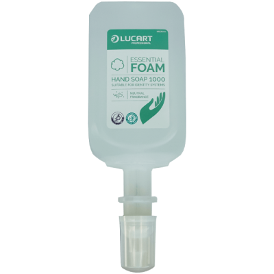 Rezerva sapun lichid tip spuma, Lucart, parfum neutru, pentru dispensere, 1000 ML